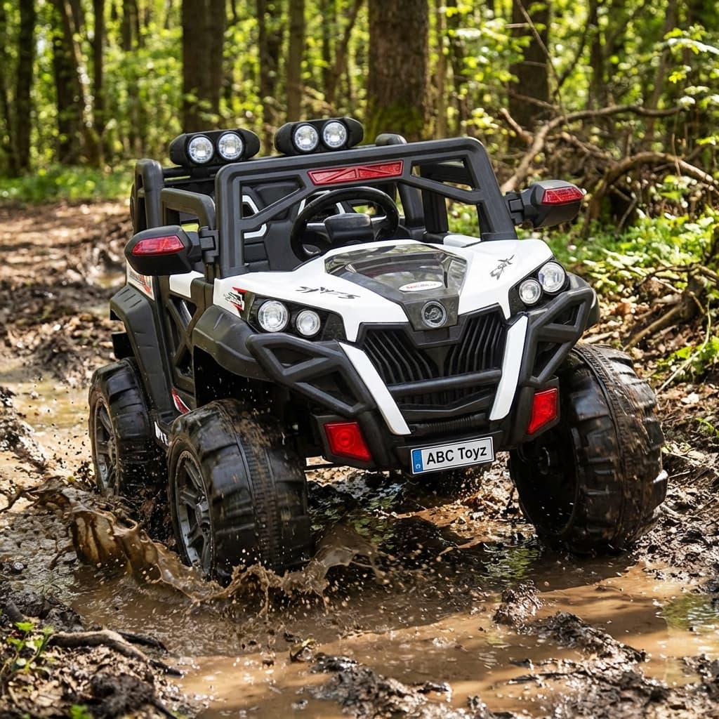 ABC Toyz Monster 4x4 12V Off-Road Ride-On Jeep - View 11