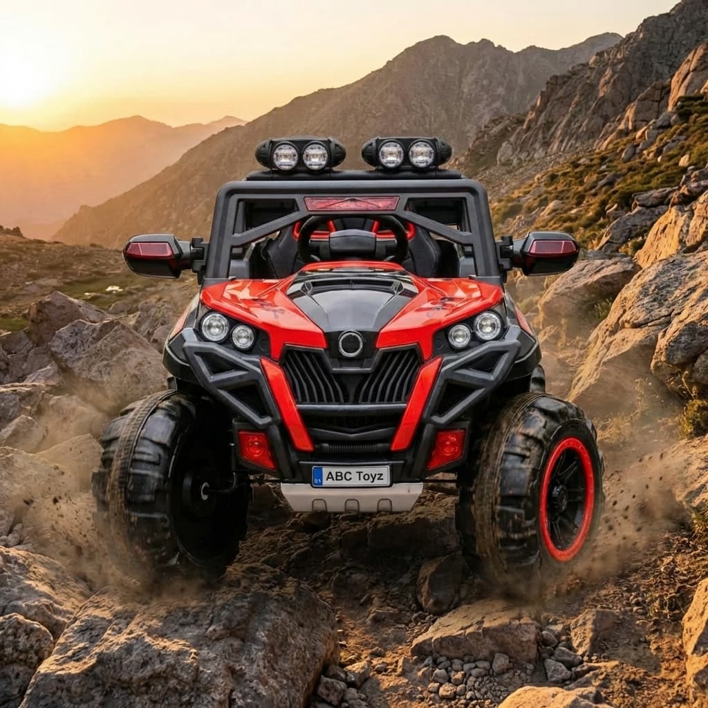 ABC Toyz Monster 4x4 12V Off-Road Ride-On Jeep