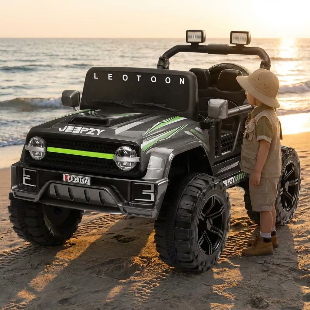 ABC Toyz Jeepzy 12V Two-Seater Off-Road Jeep - View 1