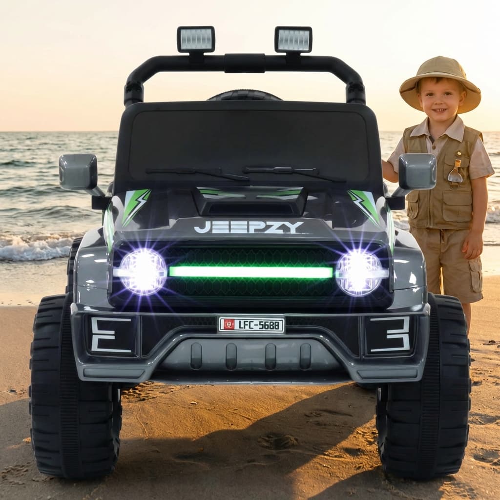 ABC Toyz Jeepzy 12V Two-Seater Off-Road Jeep - View 6