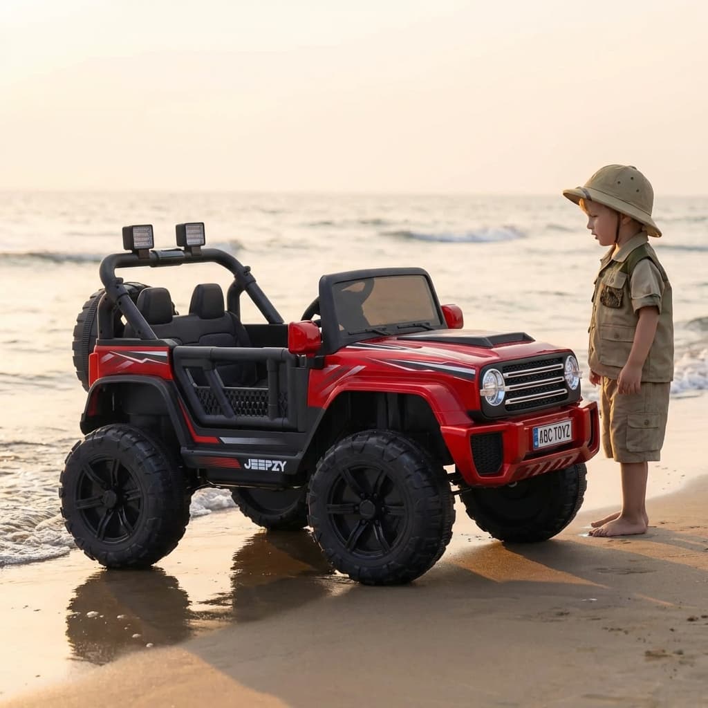 ABC Toyz Jeepzy 12V Two-Seater Off-Road Jeep - View 21