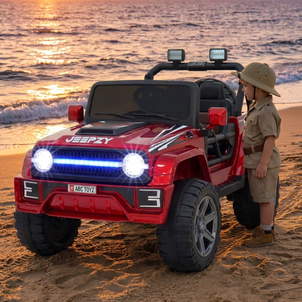 ABC Toyz Jeepzy 12V Two-Seater Off-Road Jeep - View 20
