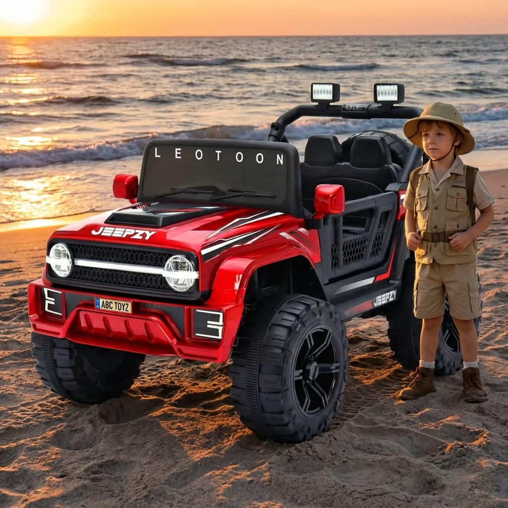 ABC Toyz Jeepzy 12V Two-Seater Off-Road Jeep - View 22
