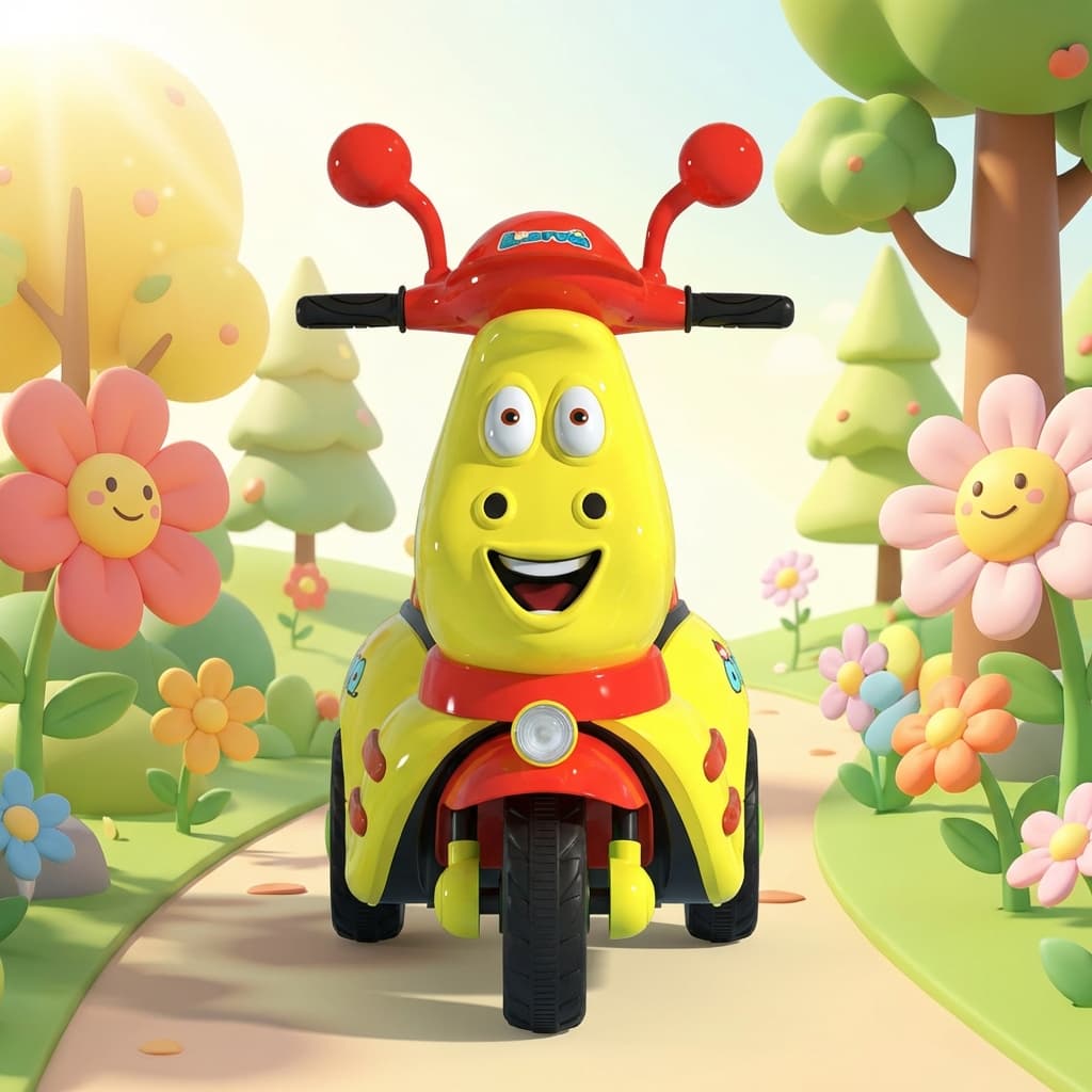 ABC Toyz Cartoon Character 6V Dual Motor Electric Scooter - View 11