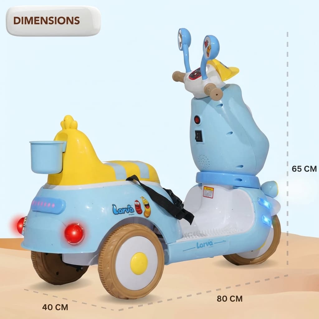 ABC Toyz Cartoon Character 6V Dual Motor Electric Scooter - View 19