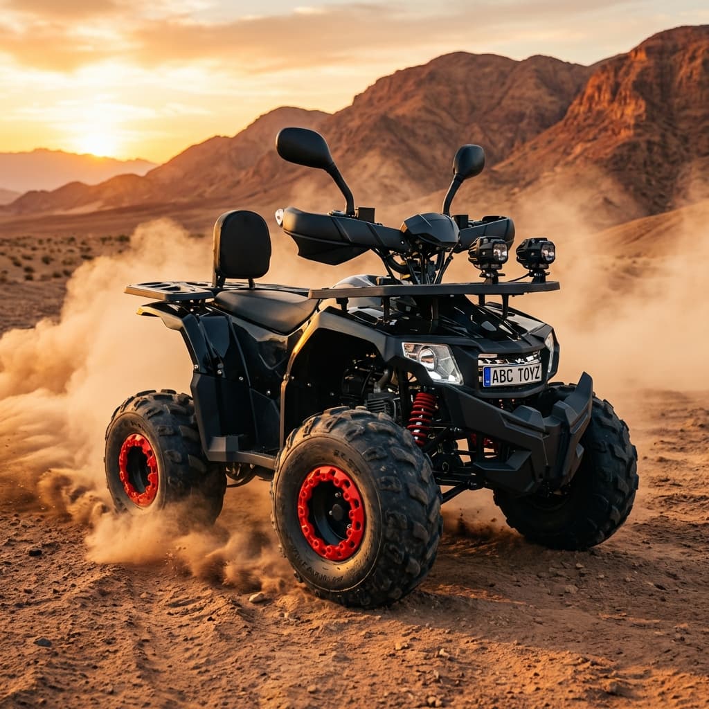 ABC Toyz Mouzer 135cc Powered Off-Road ATV - View 9