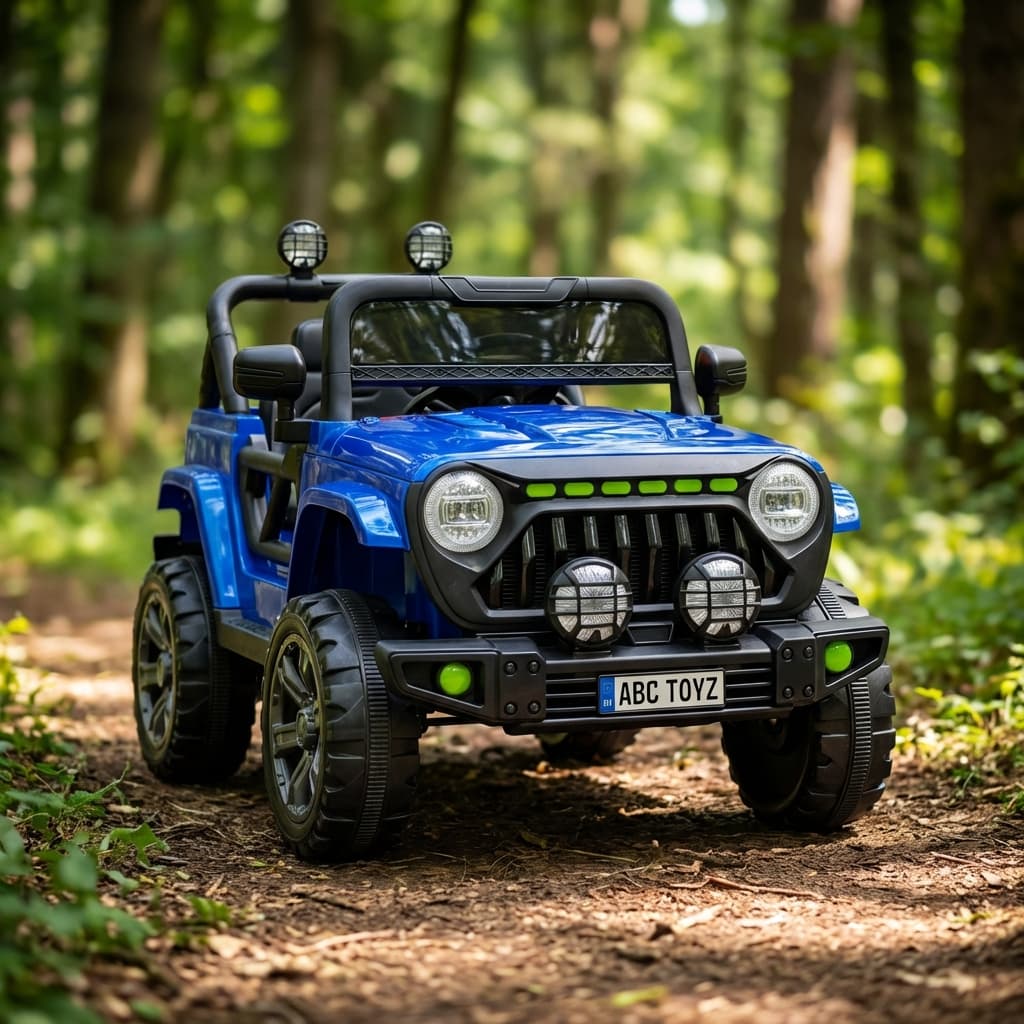 ABC Toyz Premium 4x4 Off-Road Adventure Ride-On Jeep - View 4