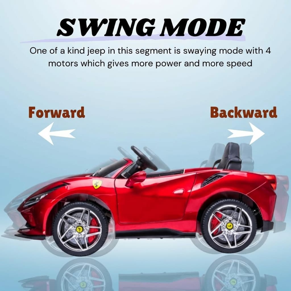 ABC Toyz Premium F8 Performance Ride-On Car - View 10