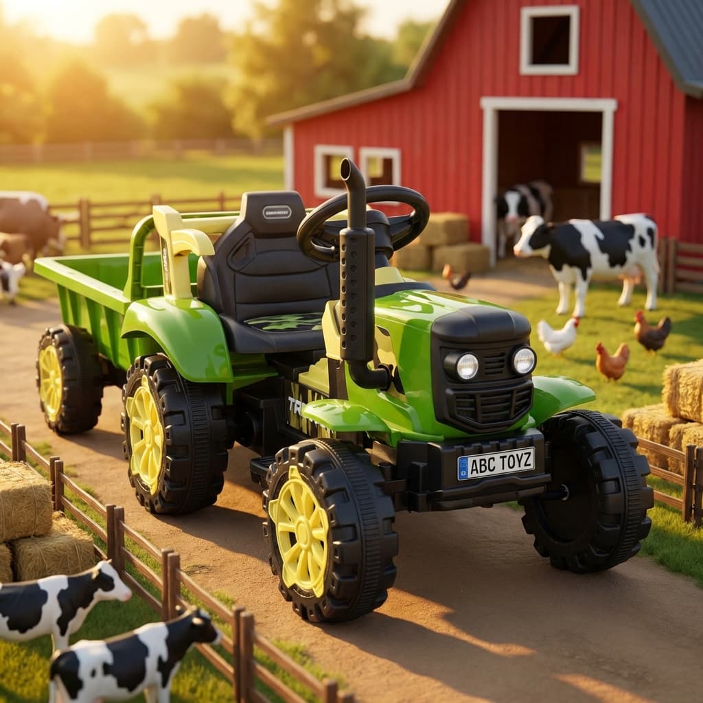 ABC Toyz Premium Ride-On Tractor - View 7