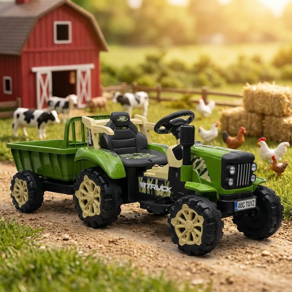 ABC Toyz Premium Ride-On Tractor - View 11