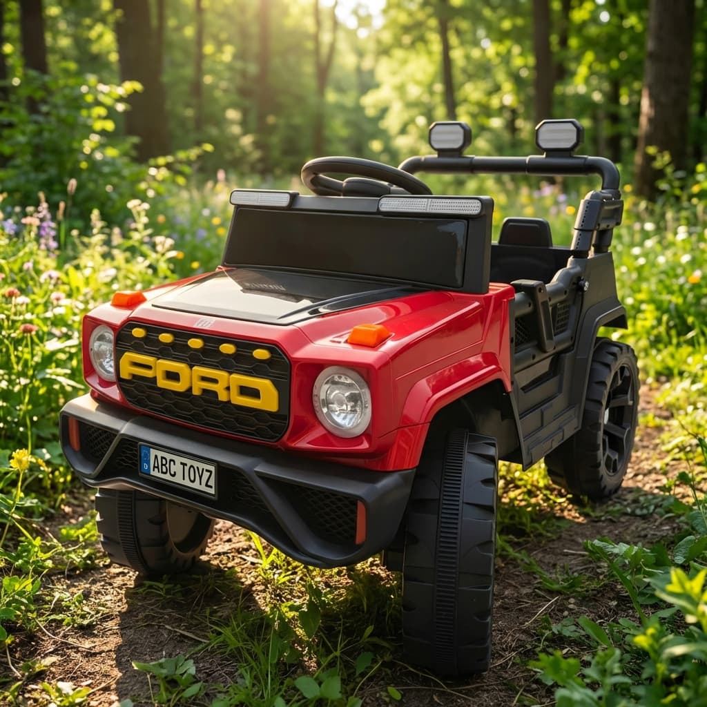ABC Toyz Premium Mini Ford Electric Jeep - View 3