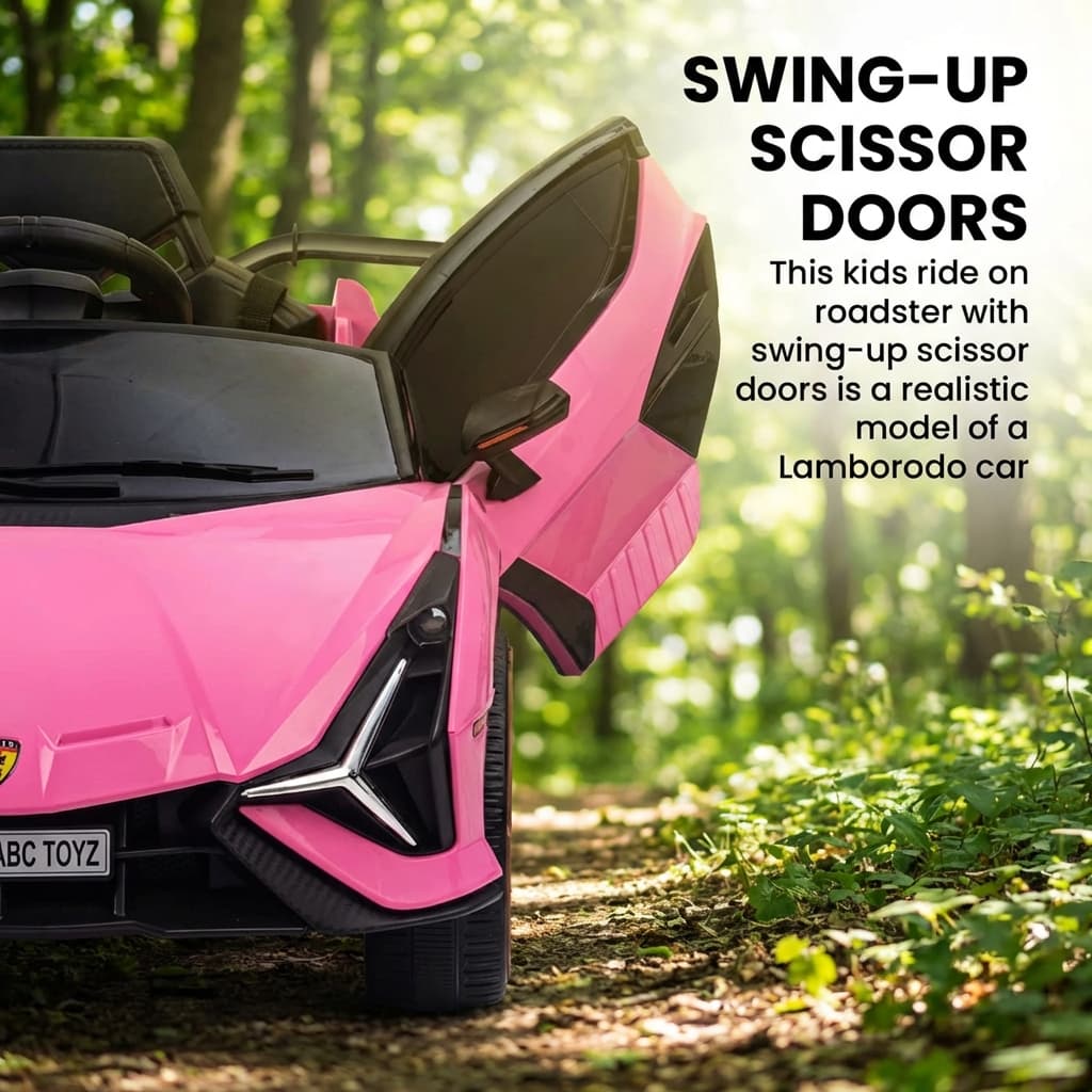 ABC Toyz Premium Lemborghini GT Ride-On Car - View 16