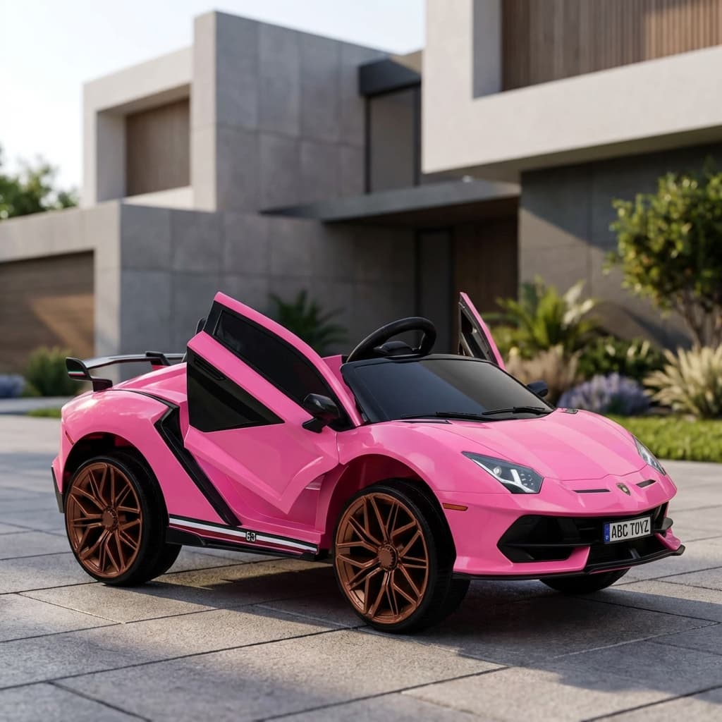 ABC Toyz Premium Lemborghini GT Ride-On Car - View 17