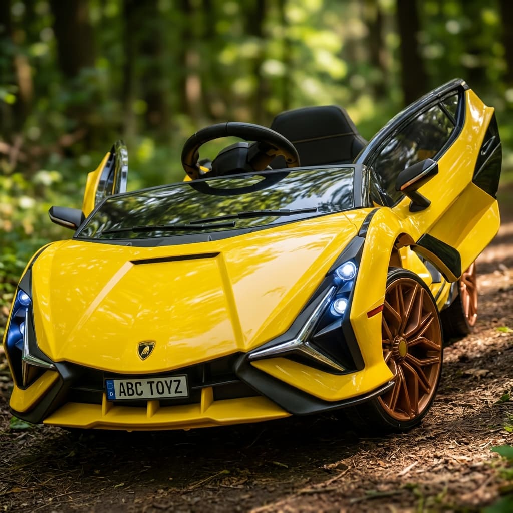 ABC Toyz Premium Lemborghini GT Ride-On Car - View 21