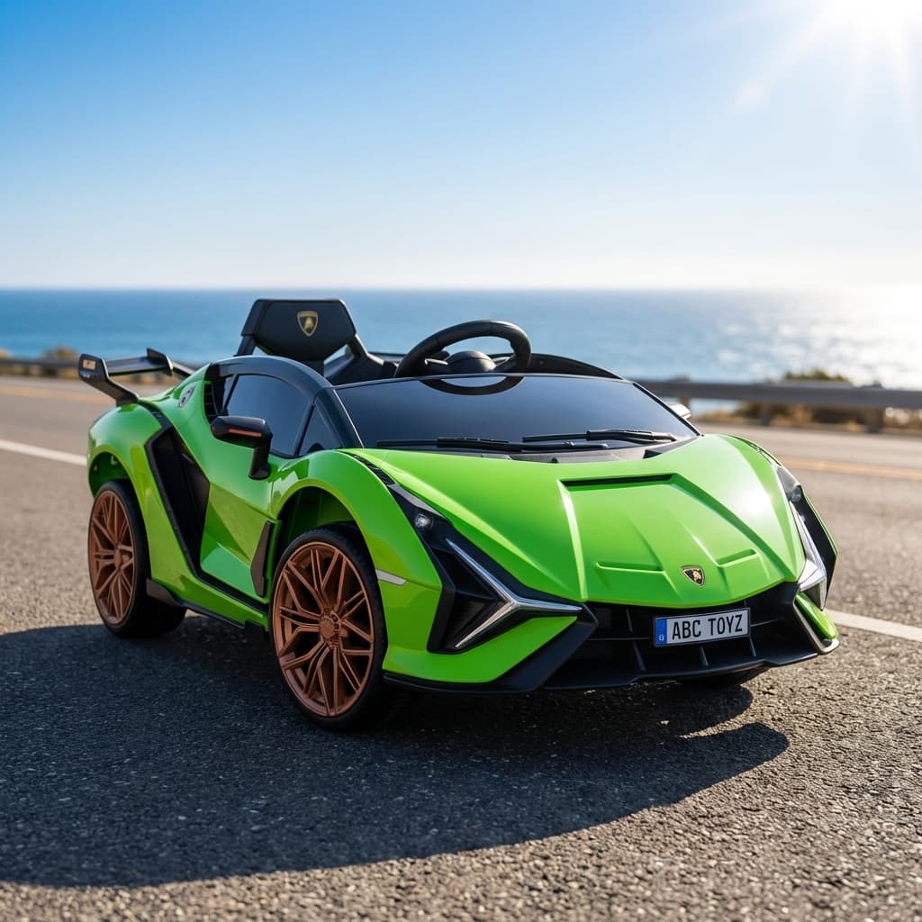 ABC Toyz Premium Lemborghini GT Ride-On Car - View 3