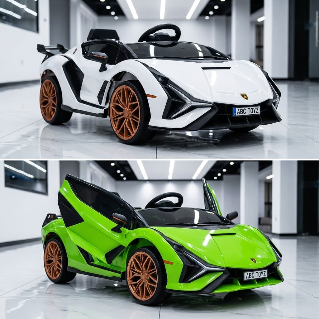 ABC Toyz Premium Lemborghini GT Ride-On Car - View 23