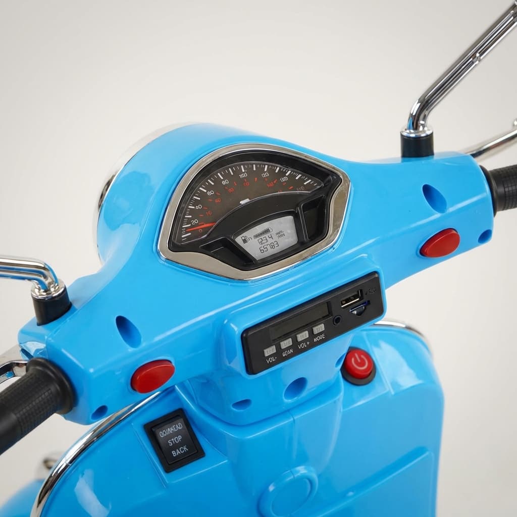 ABC Toyz Vespa Style 12V Battery Ride-On Scooty - View 16