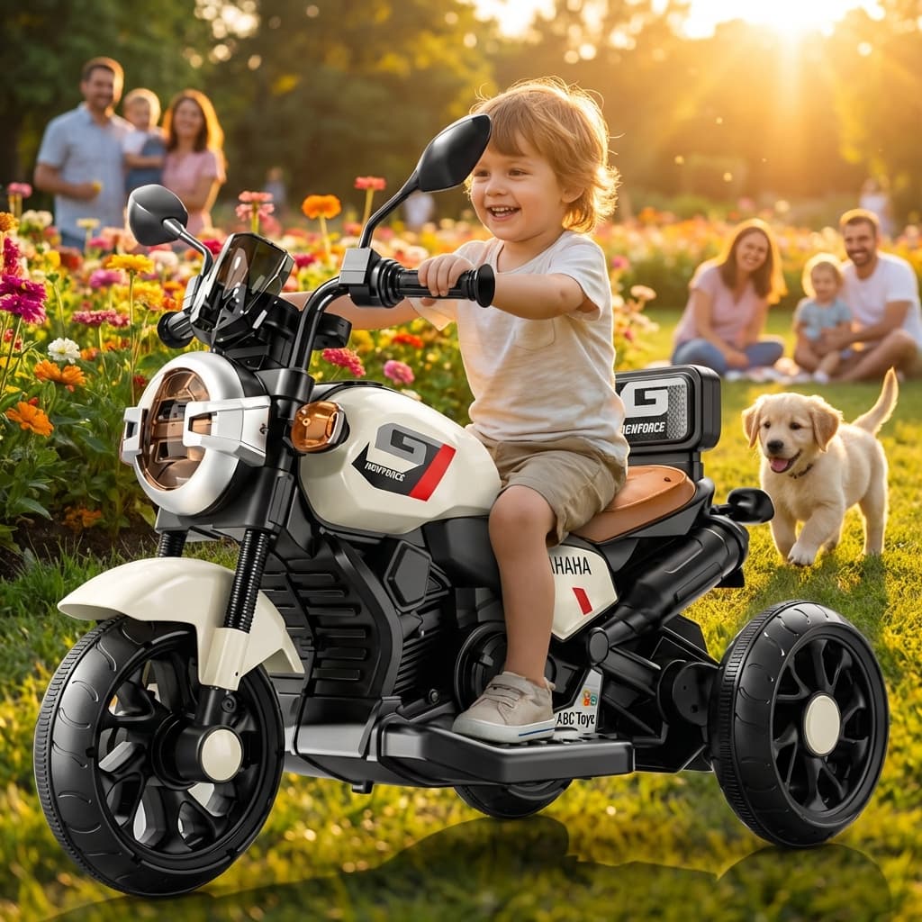 ABC Toyz Yamaha Style 6V Remote Control Trike - View 2