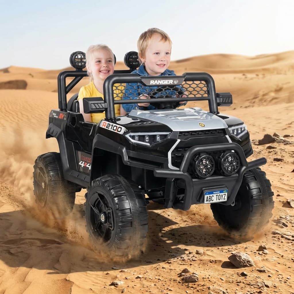 ABC Toyz Ranger R2100 12V 4x4 Off-Road Jeep - View 2