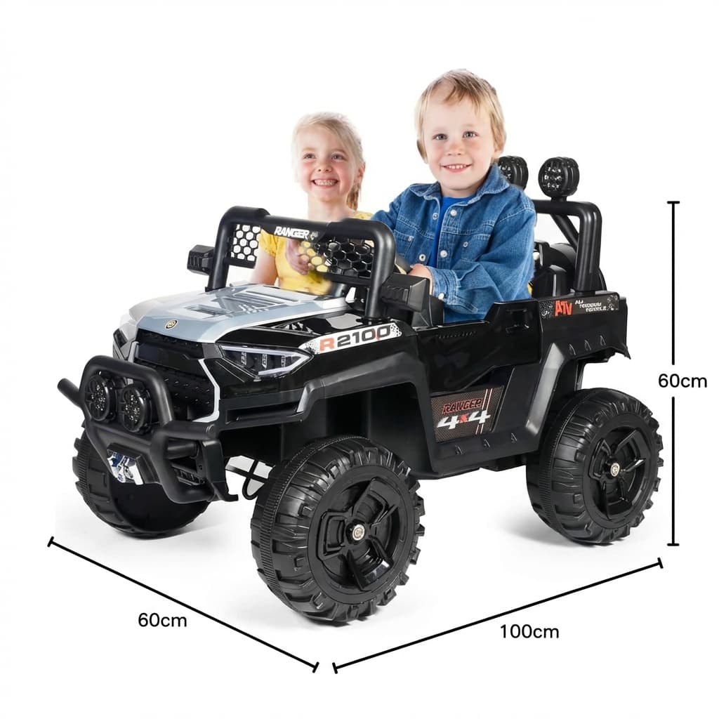 ABC Toyz Ranger R2100 12V 4x4 Off-Road Jeep - View 10