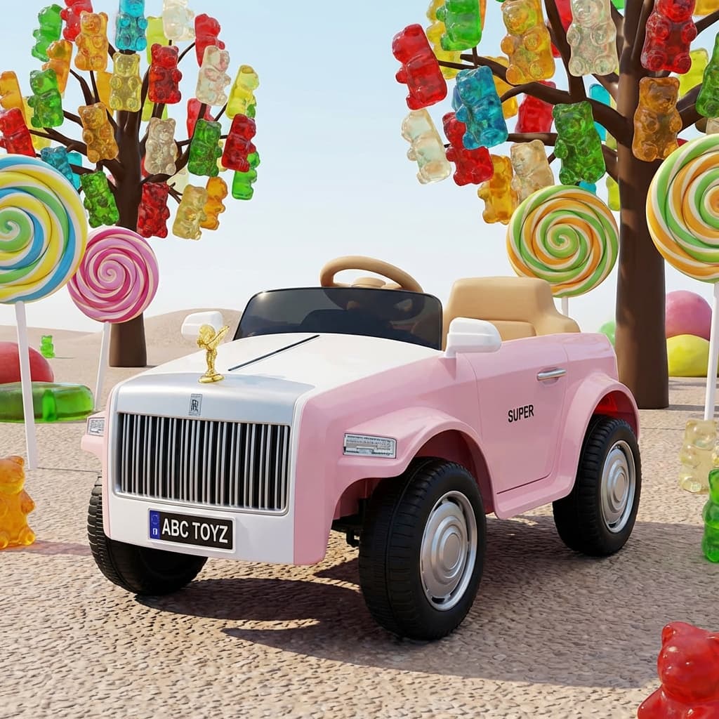ABC Toyz Rolls Royce Style 12V Dual-Seat Ride-On Car - View 4
