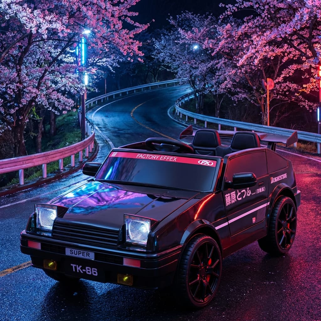 ABC Toyz TK-86 12V Drift Style Ride-On Car - View 2