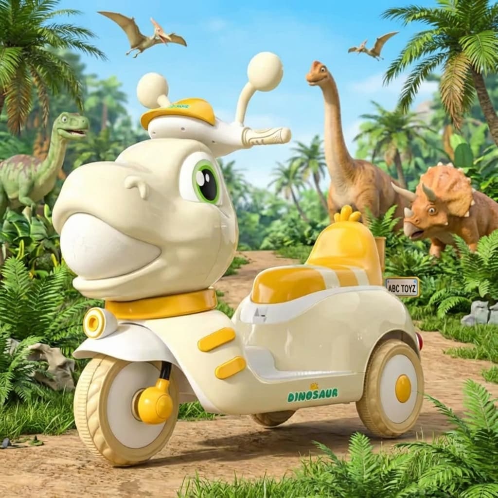 ABC Toyz Dinosaur 6V Kids Scooter