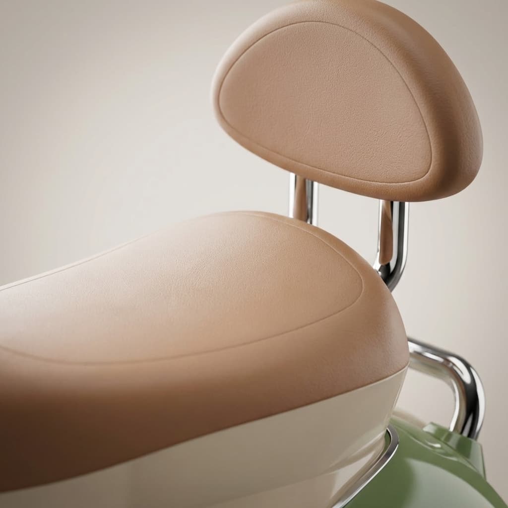 ABC Toyz Vintage 6V Dual Motor Vespa Kids Scooty - View 17