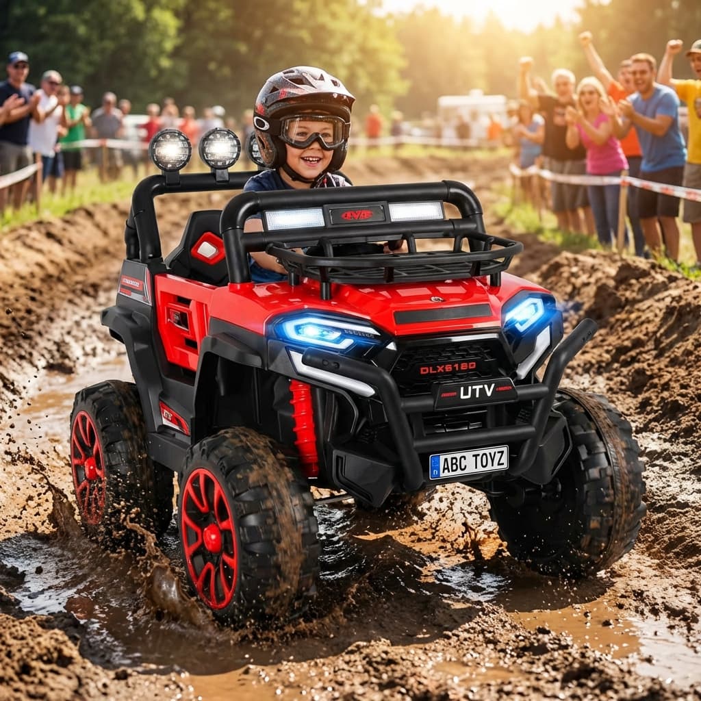 ABC Toyz DLX6188 12V Two-Seater Off-Road UTV - View 3