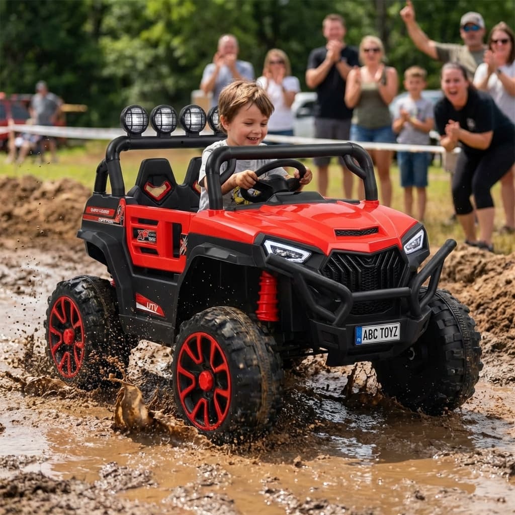 ABC Toyz DLX6188 12V Two-Seater Off-Road UTV - View 4
