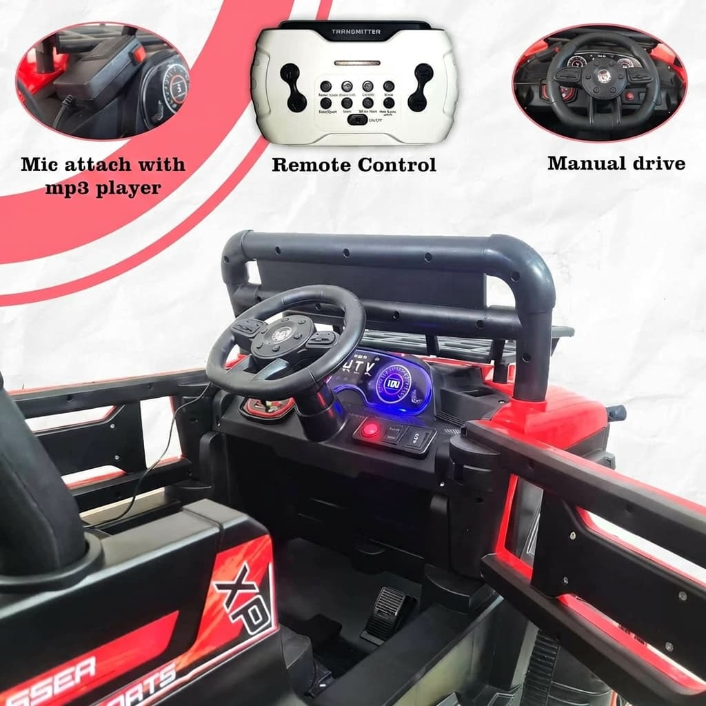 ABC Toyz DLX6188 12V Two-Seater Off-Road UTV - View 5