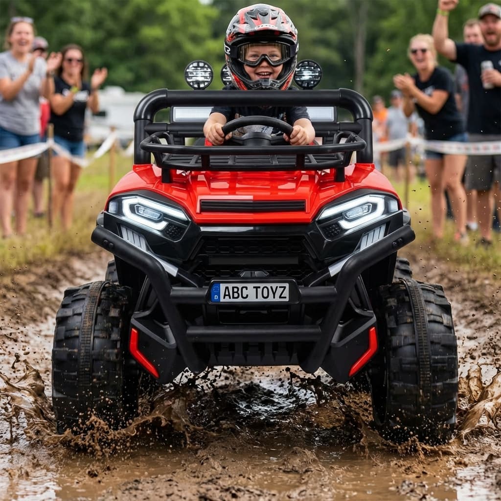 ABC Toyz DLX6188 12V Two-Seater Off-Road UTV - View 6