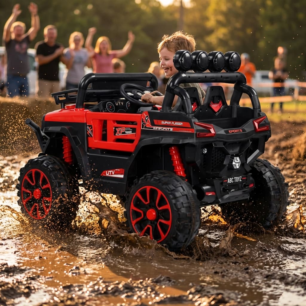ABC Toyz DLX6188 12V Two-Seater Off-Road UTV - View 13