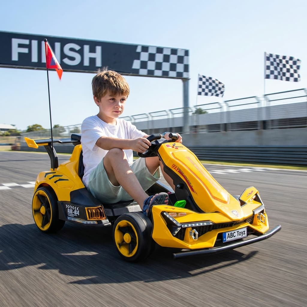 ABC Toyz Racing 2030 24V Electric Ride-On Go-Kart - View 7