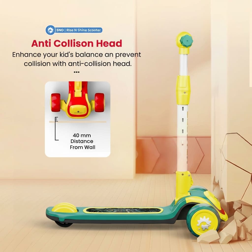 ABC Toyz Rise 'n' Shine LED Musical Scooter - View 8