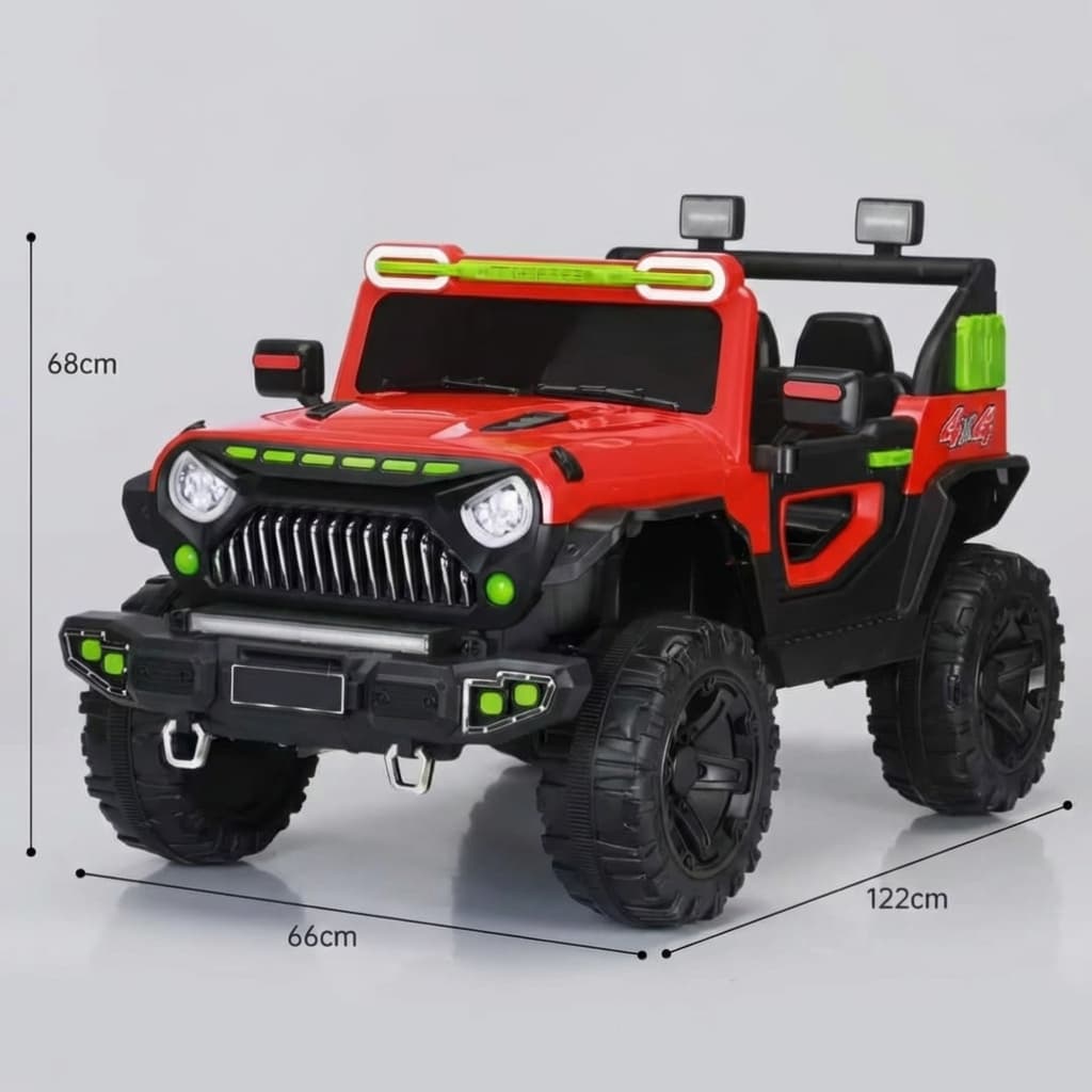 ABC Toyz BH-858 12V 4x4 Remote Control Ride-On Jeep - View 2