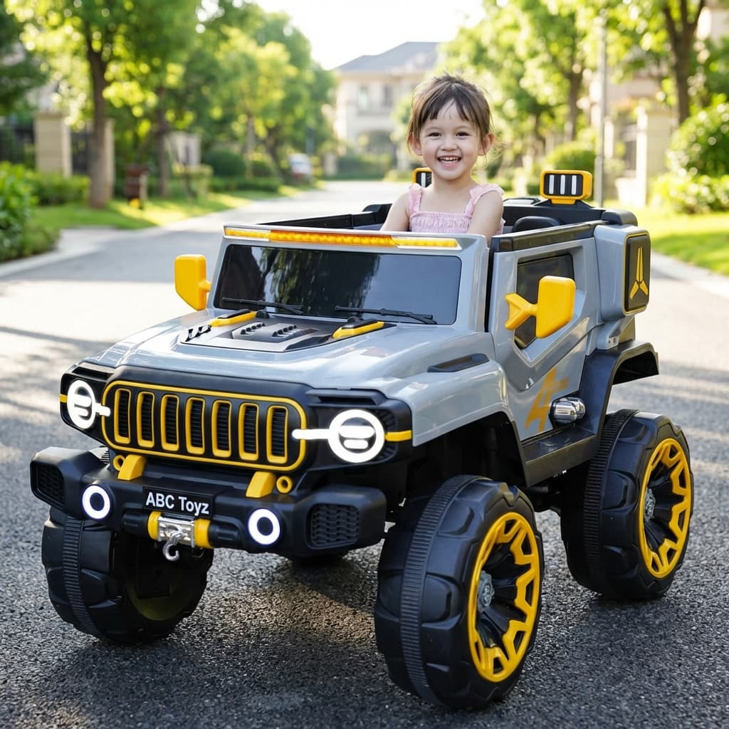 ABC Toyz Maverick 4x4 12V Two-Seater Jumbo Ride-On Jeep - View 4