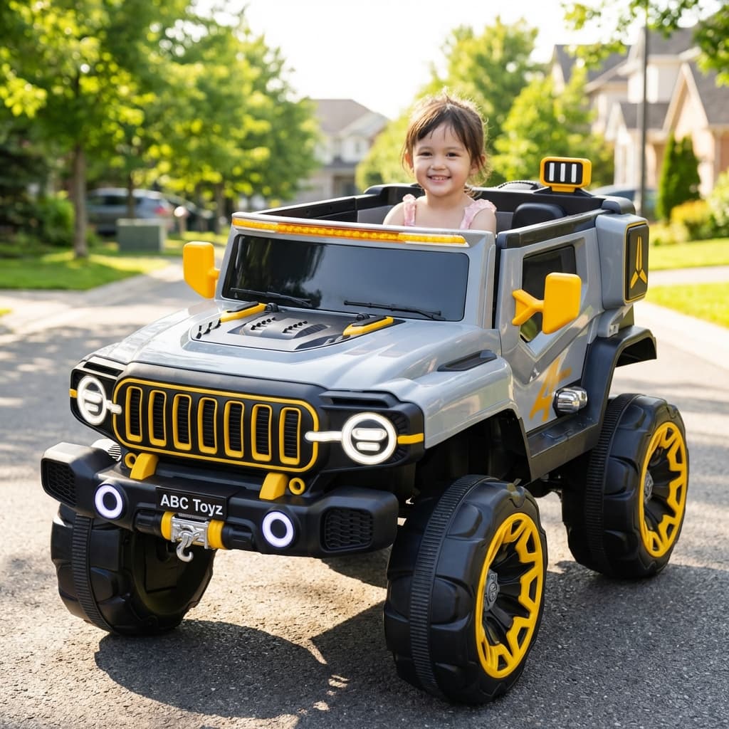 ABC Toyz Maverick 4x4 12V Two-Seater Jumbo Ride-On Jeep - View 2