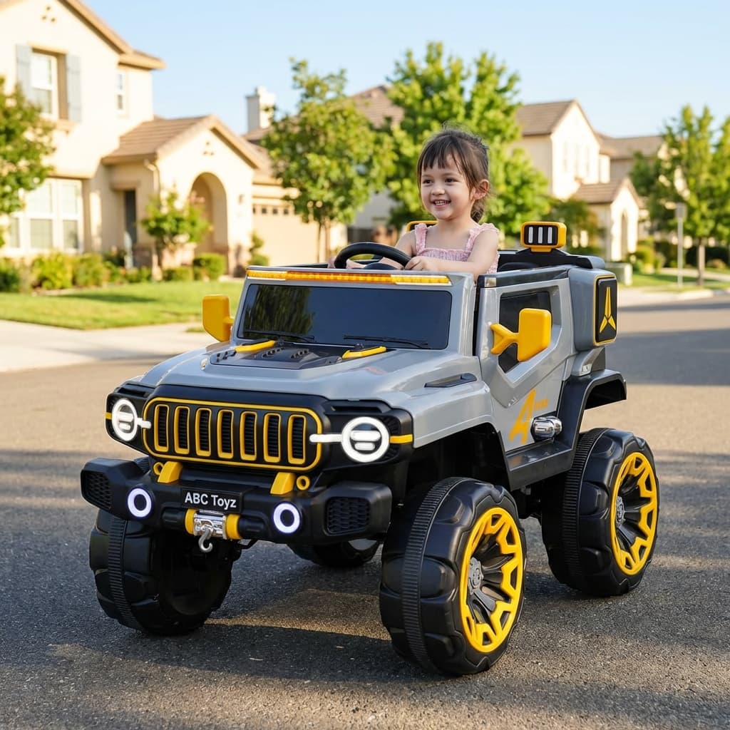 ABC Toyz Maverick 4x4 12V Two-Seater Jumbo Ride-On Jeep - View 5