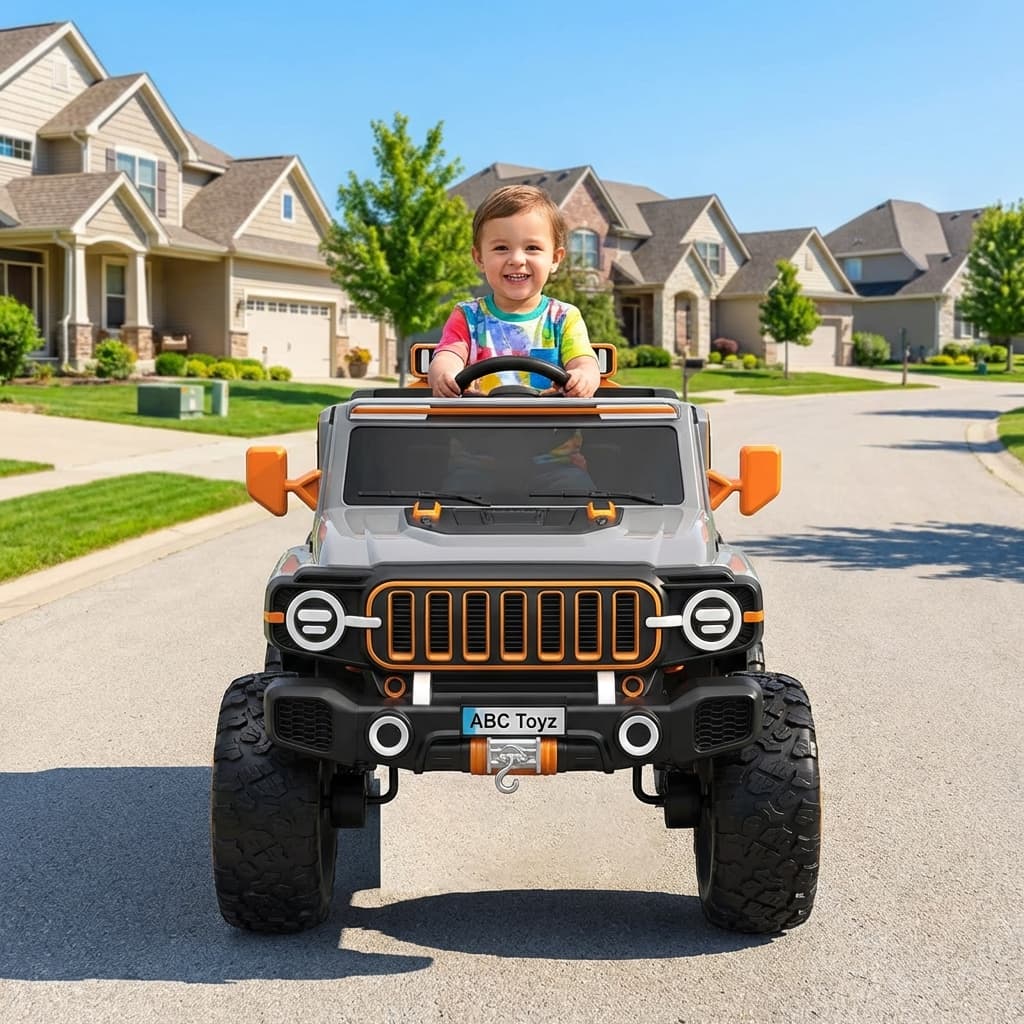 ABC Toyz Maverick 4x4 12V Two-Seater Jumbo Ride-On Jeep - View 3