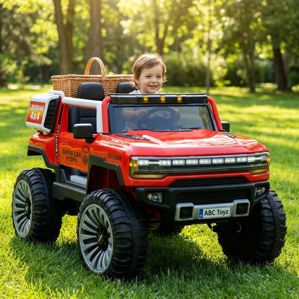 ABC Toyz Hummer EV Style 12V 4WD Monster Truck