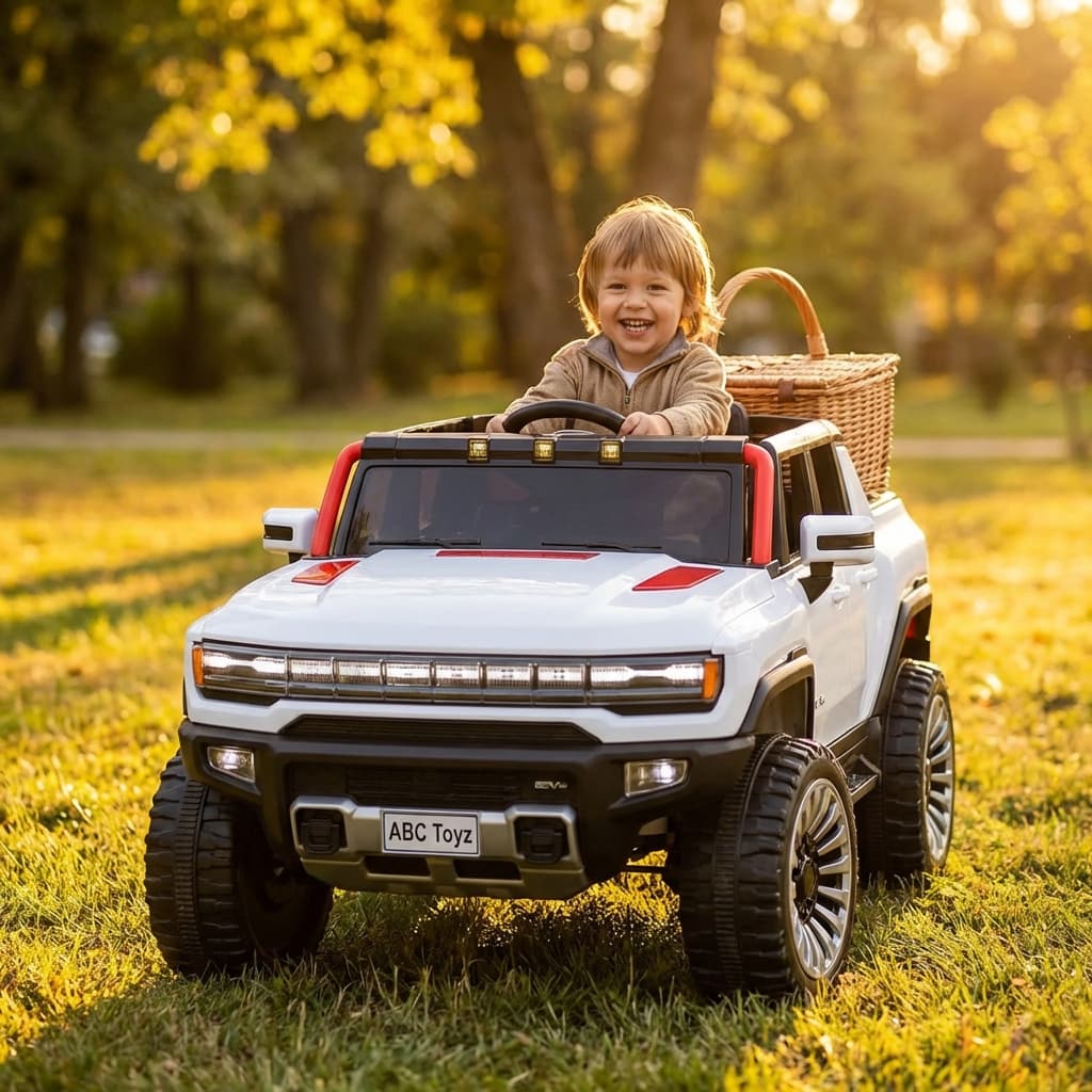 ABC Toyz Hummer EV Style 12V 4WD Monster Truck - View 5