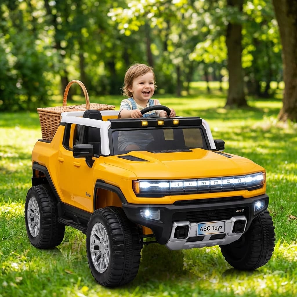 ABC Toyz Hummer EV Style 12V 4WD Monster Truck - View 2