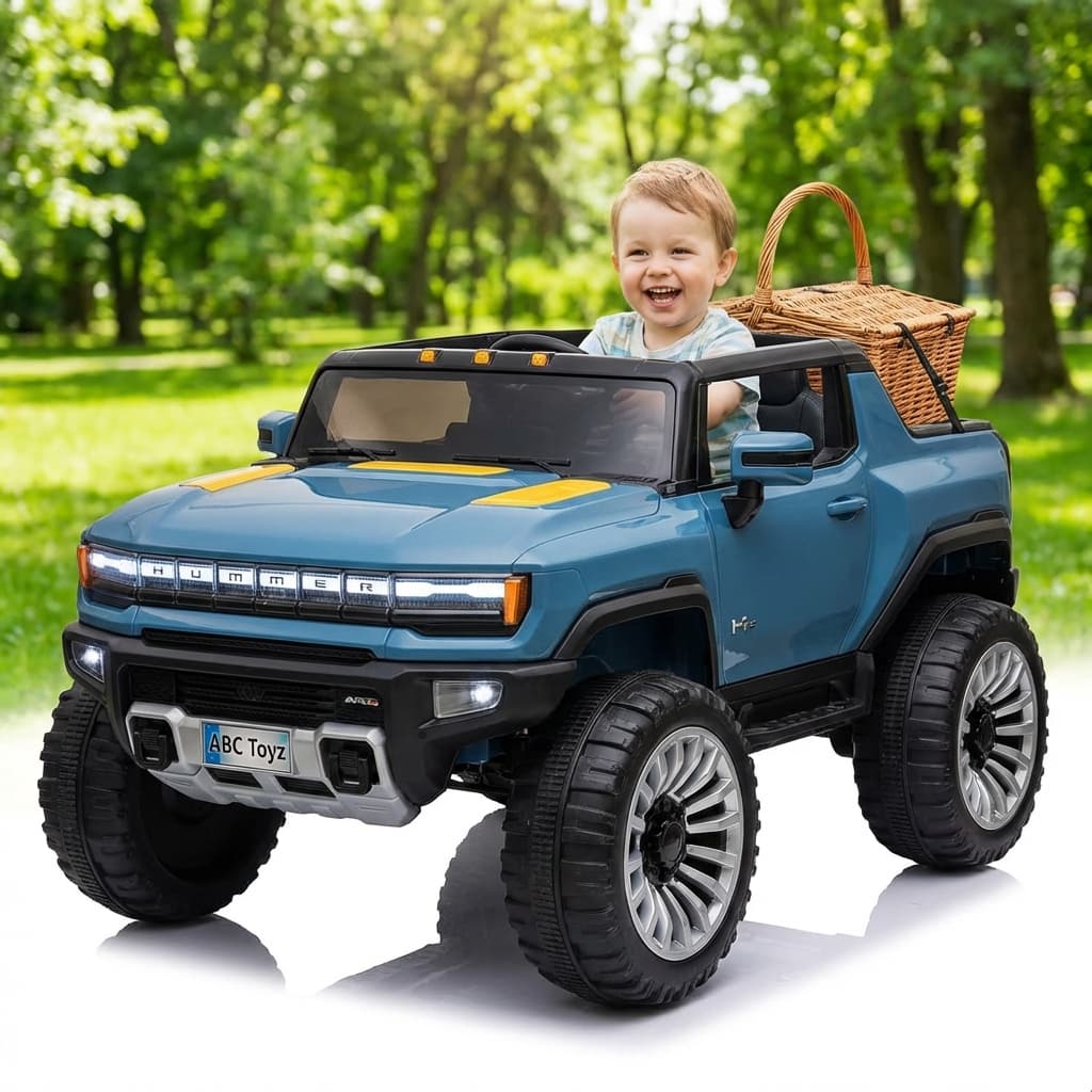 ABC Toyz Hummer EV Style 12V 4WD Monster Truck - View 11