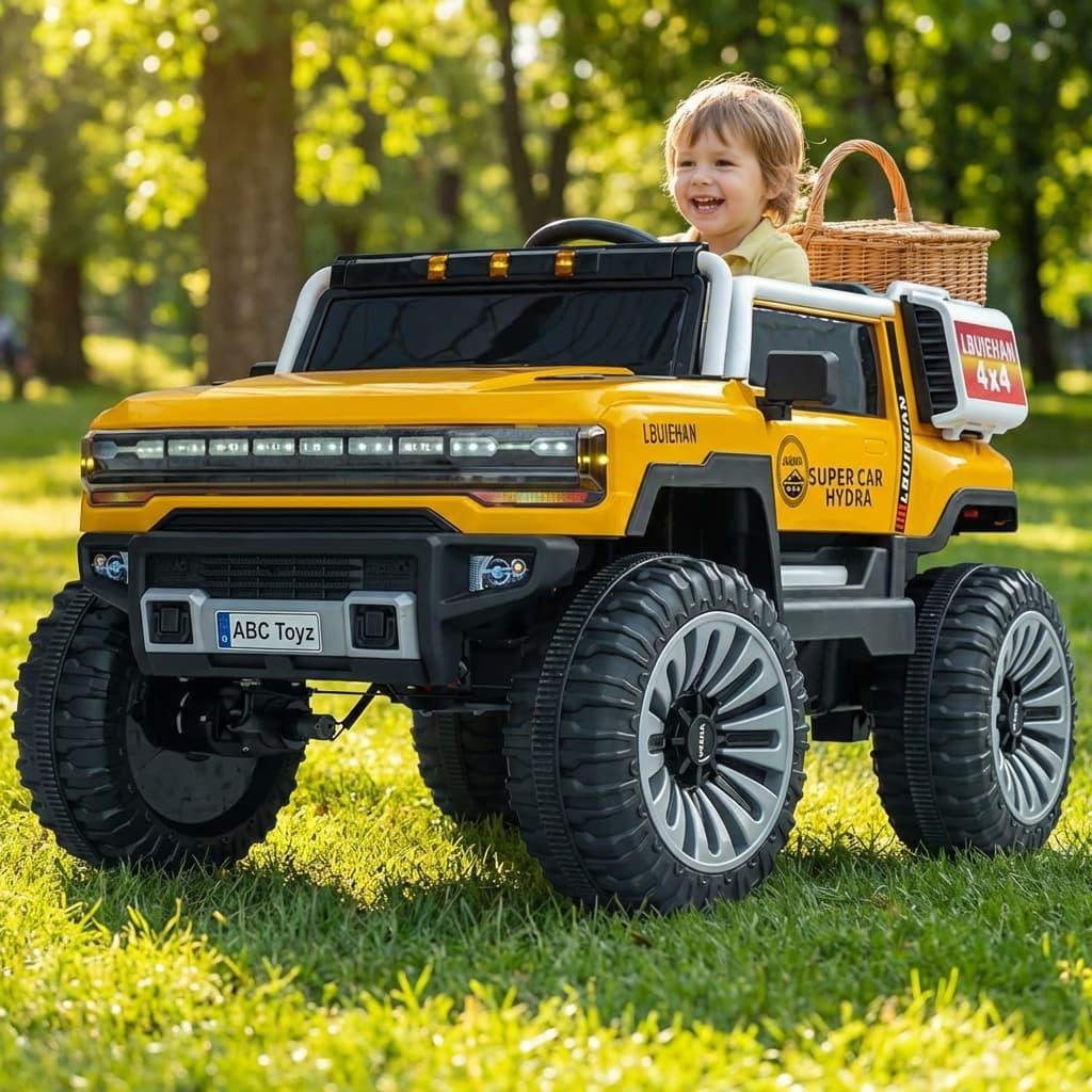 ABC Toyz Hummer EV Style 12V 4WD Monster Truck - View 12