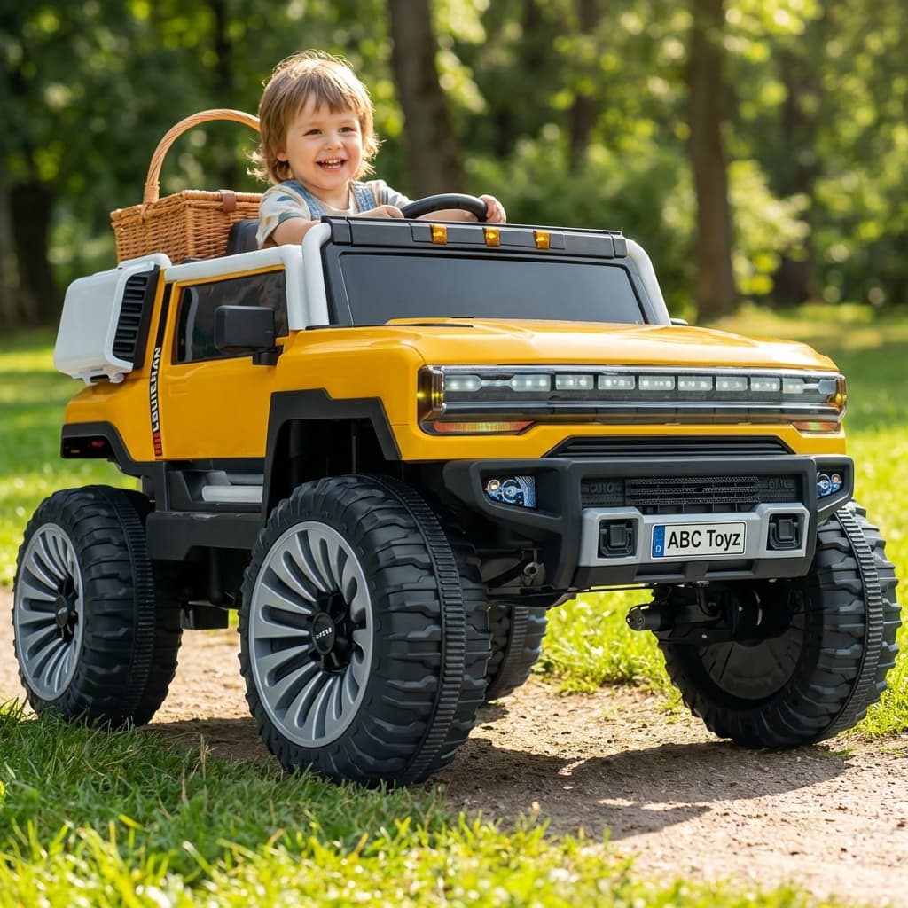 ABC Toyz Hummer EV Style 12V 4WD Monster Truck - View 15