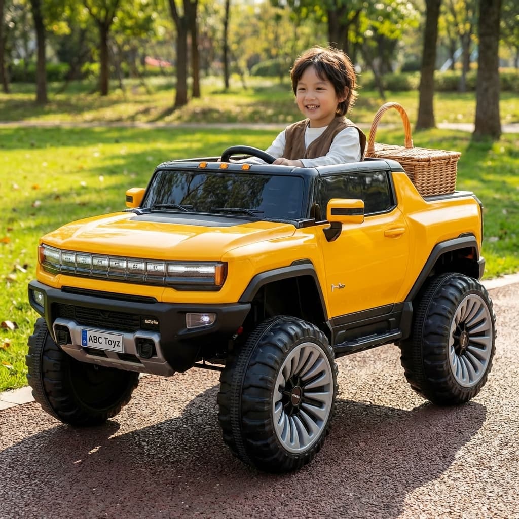 ABC Toyz Hummer EV Style 12V 4WD Monster Truck - View 16