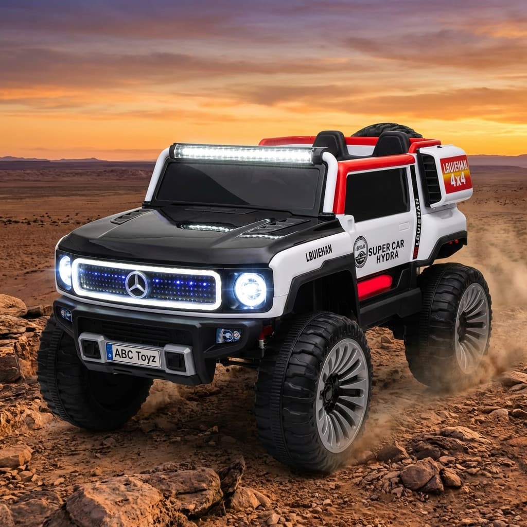 ABC Toyz G-Wagon Style 12V 4x4 Off-Road Jeep - View 3