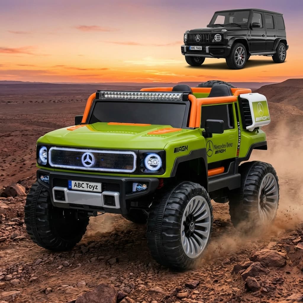 ABC Toyz G-Wagon Style 12V 4x4 Off-Road Jeep - View 4