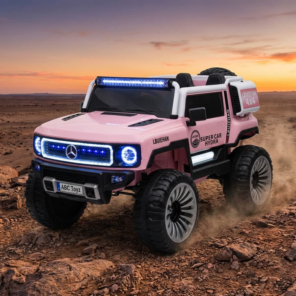 ABC Toyz G-Wagon Style 12V 4x4 Off-Road Jeep - View 5